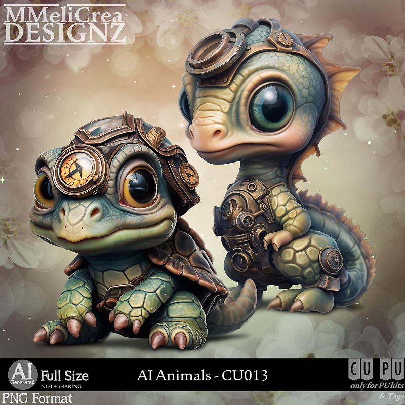 (image for) AI - ANIMALS CU013 (CU4PU/PNG)